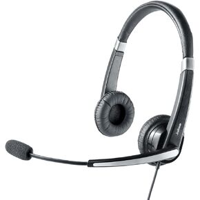 Jabra UC VOICE 550 MS Duo Lync Optimized Corded Headset for Softphone