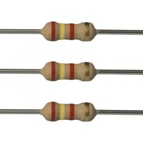 10EP5142K40 2.4k Ohm Resistors, 1/4 W, 5% (Pack of 10)
