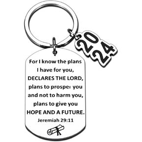 Graduation Gifts Class of 2024 Graduation Gifts Keychain for Him Her College Students Senior Grad Master Nurse Graduates Inspirational Graduation Gifts for Daughter Son Boy Girl Gifts from Mom Dad in Saudi Arabia