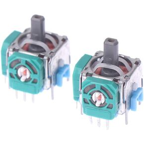 2pc 3D Analog Joystick Thumb Stick Replacement Repair Part Sensor Module Potentiometer for Sony PS5 Controller