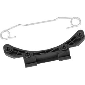 A ABSOPRO Fuel Tank Door Hinge with Spring Set 30649879 for Volvo S80 1999-2006 Black