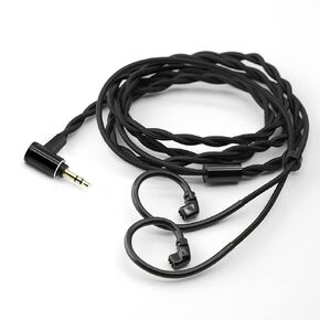 FAAEAL Replacement Cable 2.5mm/3.5mm/4.4mm Earphones Upgrade Cable for KZ EDX ZEX ZSN ZS10 PRO ZAS Zax DQ6S ZES EDS GK G5 UE RRM CCA CA16 Pro TRN MT1 Pro Headphone Cable (C Pin with 4.4mm TRRS Jack)