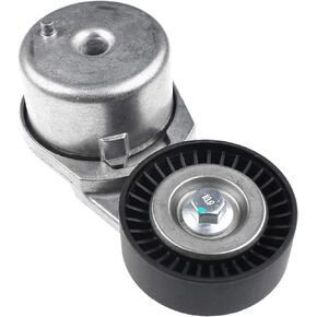 A-Premium Belt Tensioner Assembly with Pulley Compatible with Chrysler Sebring 2007-2010 & Dodge Avenger 2008-2010, V6 2.7L, Replace# 04891617AA, 4891617AB