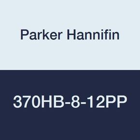 Parker Hannifin 370HB-8-12PP Par-Barb Polypropylene Female Elbow Fitting, 90 Degree Angle, 1/2" Hose Barb x 3/4" Female NPT, Black