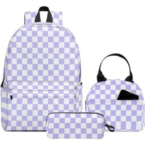 Ansteade 3PCS Backpack for Boys Girls, Kids School Backpack Sets with Lunch Bag Pencil Case, Large Capacity 17 Inch Bookpack 3 in 1 Set for Teens Elementary Middle High School Students (Dragon)