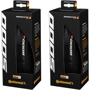 Continental GP 5000, 700x32C, Racing Bike Tires, Black, Folding, 0101626