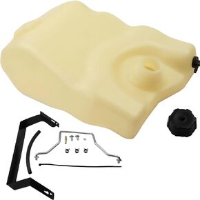 Fexhull GY21876 Fuel Gas Tank with Cap Fit for John Deere Scotts Sabre L100 L110 L120 L130 L105 L118 L111 L108 & More | OE Replace#: GY21876, GY21102, GY20894