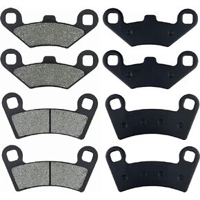 RZR 800 Brake Pads for Polaris RZR 800 EFI Pursuit 2008-2014 RZR 800S RZR S 800 2009-2014 RZR 570 EFI 2012-2015, Front and Rear