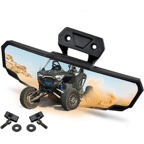 SAUTVS UTV Interior Rear View Mirror for RZR PRO XP/RZR PRO R 20-24, Premium Convex Center Rearview Mirror for Polaris RZR PRO XP 4 LE/RZR PRO R 2020-2024/ RZR XP/XP4 1000 2024 (#2883763)