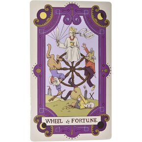 Multicolor Fortune Teller Tarot Cards (9.5"x4.25") 9 Pieces - Ideal Piece for Intuitive Reading & Spiritual Guidance