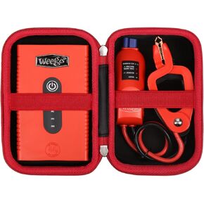 Aproca Hard Storage Travel Case, for Weego 44s 12-Volt Portable Lithium Jump Starter and Accessories