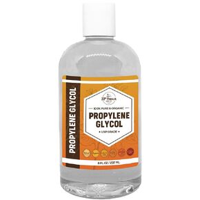 Propylene Glycol USP (32 oz) Certified Food Grade; Non-GMO Moisturizer, Solvent, Emulsifier, Humectant, Soaps, Lotions, Antifreeze, Fog Machines | Highest Purity Manufactured in USA | 32 FL OZ