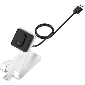 Grey Magnetic Charging Stand with 1.5m USB Charging Cable for Amazfit GTR3/ GTR3 Pro/ GTS3/ T-Rex 2(A2169) Smart Watch Replacement Charging Cord