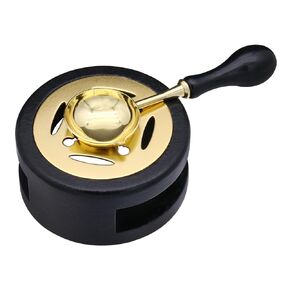 Wax Seal Warmer,Wax Seal Kit with Wax Seal Spoon for Melting Wax Seal Beads or Sealing Wax Sticks(Dark Green)