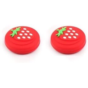 2PCS Red Thumb Stick Grip Cap Joystick Cover for Nintendo Switch Controller Thumbstick Case Red Strawberry,Video Games,Enjoy a Better Gaming Experience Nintendo Switch Consoles, Games and Accessories