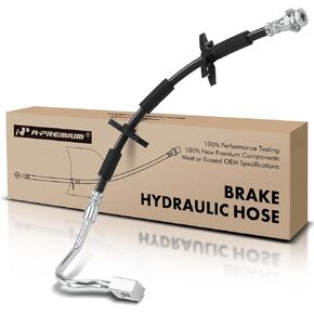 A-Premium Front Passenger Brake Hydraulic Hose Compatible with Select Ford Models - For F-150 2004-2005, Lobo 2005 - Replace# 4L3Z2078CD