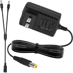 Charger for Dogtra Remote Training Collar Compatible with Dogtra 1900S 1902S 2300NCP 2500B 3500NCP 3502NCP Remote Trainer Collar for Replacement HK-AJ-100A150-US AC/DC Power Cord Adapter