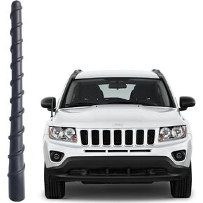 7 Inch Flexible Spiral Rubber Antenna for Jeep Compass (2007-2017), Jeep Compass Antenna Replacement Mast