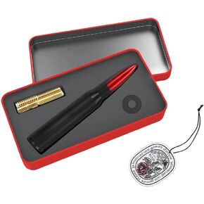 Antenna fits Jeep Wrangler JK JL Gladiator | Ford F150 F250 F350 | Dodge RAM,Heavy Duty Vehicle Pickup Trucks Accessories | 50 Cal 5.5 Inch (Red) in Kuwait