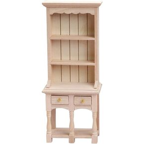 Miniature Bookcase Mini Bookshelf 1: 12 Miniature Cabinet Bookshelf Wooden Bookcase Mini Display Shelf Toy Furniture Accessory Decoration Plants Decor Miniature Cabinet Bookcase
