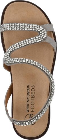 WHITE MOUNTAIN Women's Majorette Flat Sandal in Saudi Arabia