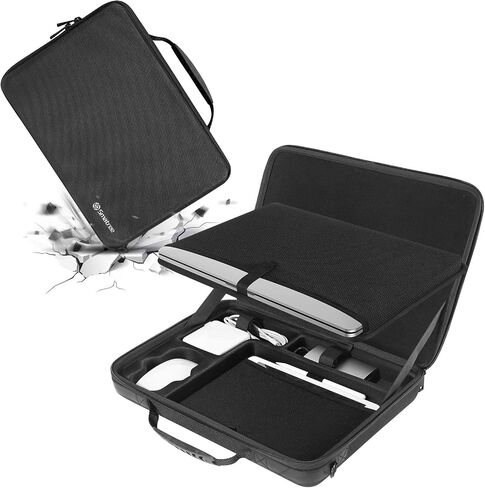 Smatree Hard Shell Carrying Case for 16inch MacBook Pro 2022 Newest/9.7 inch Apple iPad, MacBook Pro 16inch Sleeve, MacBook Pro 16 inch Case A1990, Laptop and Table Bag. in Saudi Arabia