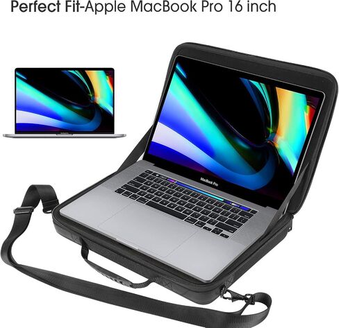 Smatree Hard Shell Carrying Case for 16inch MacBook Pro 2022 Newest/9.7 inch Apple iPad, MacBook Pro 16inch Sleeve, MacBook Pro 16 inch Case A1990, Laptop and Table Bag. in Saudi Arabia