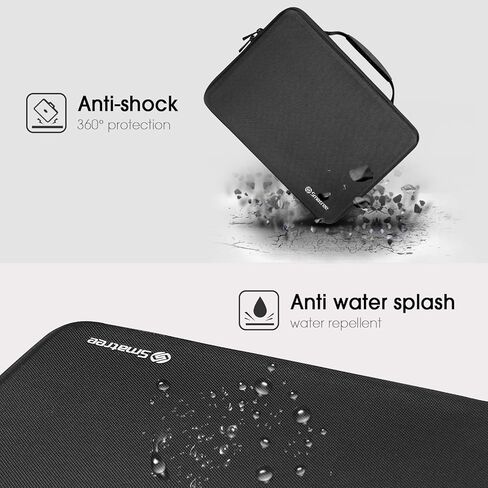 Smatree Hard Shell Carrying Case for 16inch MacBook Pro 2022 Newest/9.7 inch Apple iPad, MacBook Pro 16inch Sleeve, MacBook Pro 16 inch Case A1990, Laptop and Table Bag. in Saudi Arabia