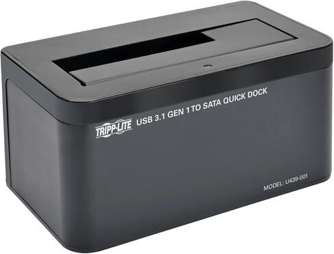 TRIPP LITE USB 3.1 Gen 1 USB-C SATA Hard Drive Quick Dock 2.5" & 3.5" HDD SSD (U439-001) in Saudi Arabia