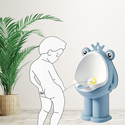 تدريب الضفدع على التبول، نونية تدريب على المرحاض على شكل ضفدع لطيف، نونية تدريب مضحكة للأطفال، طفل صغير (أزرق فاتح) in Kuwait