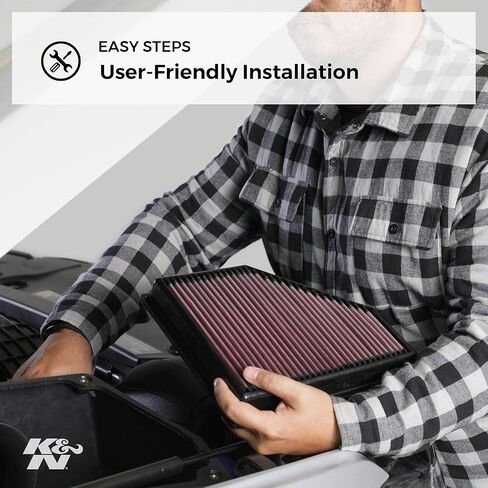 K&N E-3325 High Performance Custom Air Filter in Saudi Arabia