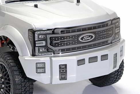 CenRacing 8983 Ford F450 SD 1/10 4WD RTR (سيلفر ميركوري) شاحنة مخصصة DL-Series in Saudi Arabia