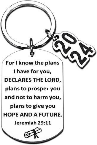 Graduation Gifts Class of 2024 Graduation Gifts Keychain for Him Her College Students Senior Grad Master Nurse Graduates Inspirational Graduation Gifts for Daughter Son Boy Girl Gifts from Mom Dad in Saudi Arabia