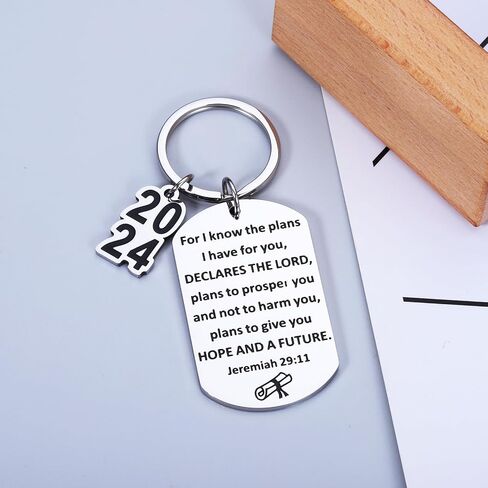 Graduation Gifts Class of 2024 Graduation Gifts Keychain for Him Her College Students Senior Grad Master Nurse Graduates Inspirational Graduation Gifts for Daughter Son Boy Girl Gifts from Mom Dad in Saudi Arabia