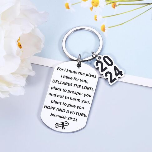 Graduation Gifts Class of 2024 Graduation Gifts Keychain for Him Her College Students Senior Grad Master Nurse Graduates Inspirational Graduation Gifts for Daughter Son Boy Girl Gifts from Mom Dad in Saudi Arabia