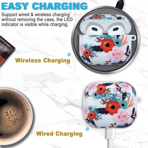 Cute Glitter Airpods Pro 2nd/1st Generation Case with Cleaner Pen, Shell Pattern Airpods iPod Pro 2 Gen Cover Protective Skin Girl Women with Luxury Pearl Keychain 2023/2022/2019 - Colorful in Saudi Arabia