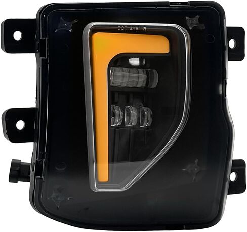 مصابيح الضباب LED&DRL متوافقة مع 2016 2017 2018 Chevy Silverado 1500 w/DRL & Amber Turn Signal Light، زوج من مصابيح الضباب الأمامية للقيادة مع مفتاح وتسخير الأسلاك in Saudi Arabia