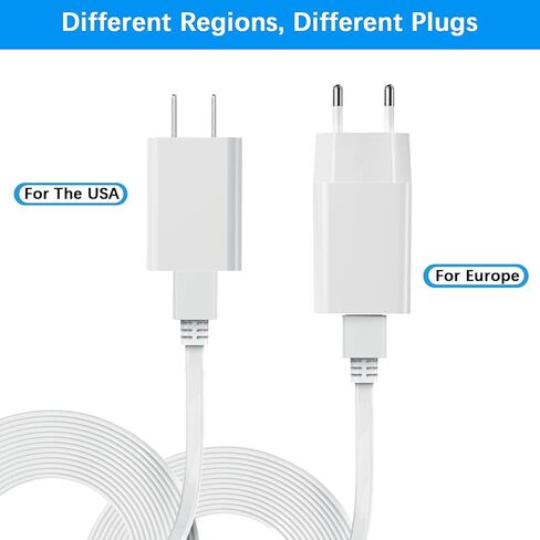 كابل طاقة ومحول Itramax بطول 20 قدمًا متوافق مع كاميرا Blink Outdoor 4، سلك شحن USB مسطح C وميض خارجي من الجيل الرابع، سلك تمديد شاحن مقاوم للماء لكاميرا Blink Outdoor 4 الجديدة باللون الأسود 6M 25 in Kuwait