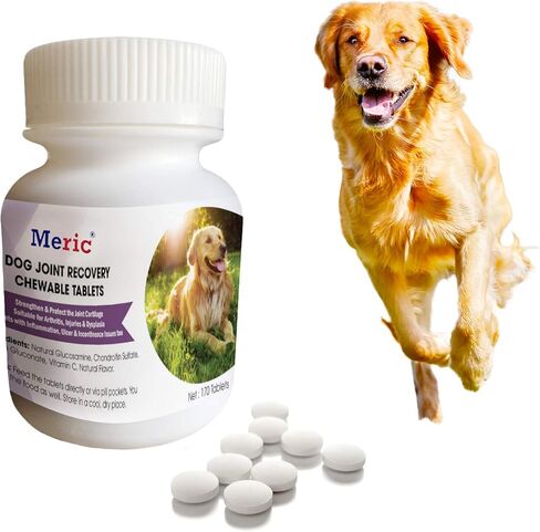 CoCoo Dog, Ferret & Rabbit Glucosamine، أقراص قابلة للمضغ لتعافي المفاصل، 170 قرصًا منكهًا، تعمل على تحسين المرونة والحركة in Kuwait