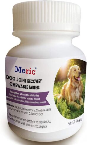 CoCoo Dog, Ferret & Rabbit Glucosamine، أقراص قابلة للمضغ لتعافي المفاصل، 170 قرصًا منكهًا، تعمل على تحسين المرونة والحركة in Kuwait