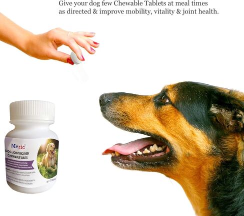 CoCoo Dog, Ferret & Rabbit Glucosamine، أقراص قابلة للمضغ لتعافي المفاصل، 170 قرصًا منكهًا، تعمل على تحسين المرونة والحركة in Kuwait