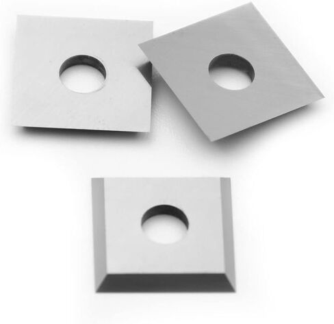 12mm Square Straight Carbide Inserts Cutters Replacement for Woodworking Spiral Helical Planer Head, 3pcs in Kuwait