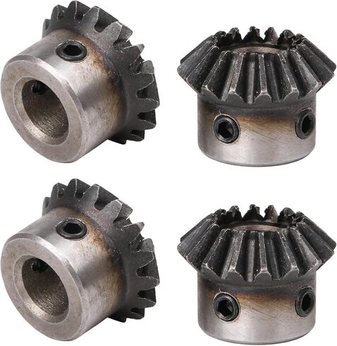 4pcs 10mm Hole Diameter Steel Bevel Gears 1.5 Module 16 Turns in Saudi Arabia