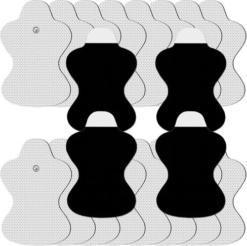 Omron Compatible TENS Electrodes - 20 (10 Pair) Premium Omron Compatible Replacement Pads for TENS Units in Kuwait