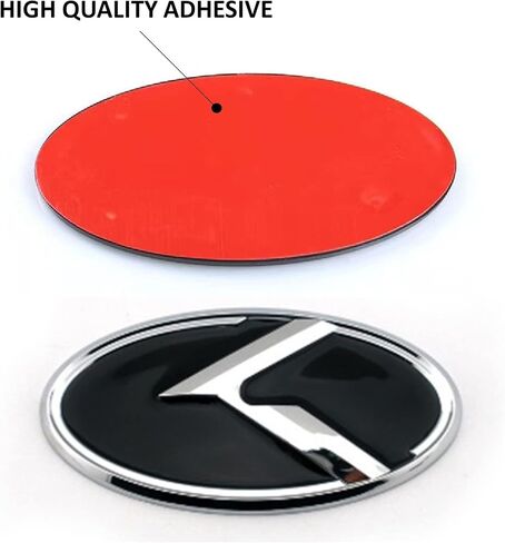 ARKOSKNIGHT 7PCS Vintage K Emblem Compatible with Front Rear Badge for Car Accessories (Carbon Fiber -Black) in Saudi Arabia