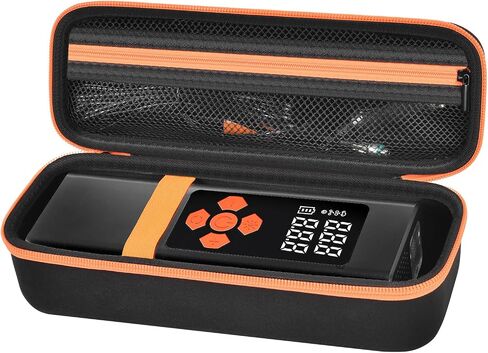 Tire Inflator Case for NEXPOW/for Pumteck Portable Air Compressor, Wheel Pump Storage Holder for ILTIDE/for Hafuloky/for Fanttik X8 for Apex/for Woowind/for Prilotte Battery Inflation - Bag Only in Saudi Arabia