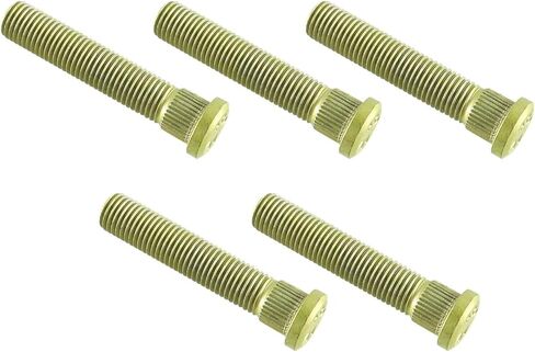 LAFORMO 12mm x 1.5 Press in Wheels Studs (Set of 5 Compatible with 1982-2002 Camaro Firebird, 2.5" Replacement for 100-7708 in Saudi Arabia