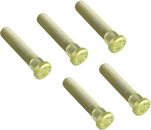 LAFORMO 12mm x 1.5 Press in Wheels Studs (Set of 5 Compatible with 1982-2002 Camaro Firebird, 2.5" Replacement for 100-7708 in Saudi Arabia