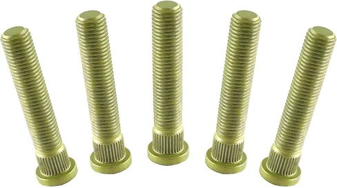 LAFORMO 12mm x 1.5 Press in Wheels Studs (Set of 5 Compatible with 1982-2002 Camaro Firebird, 2.5" Replacement for 100-7708 in Saudi Arabia