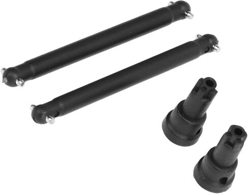 Alomejor Steel Rear CVD Drive Shaft, Dogbone Shaft Set for SCY 1/16 RC Car 16101 16102 16103 16201 in Saudi Arabia